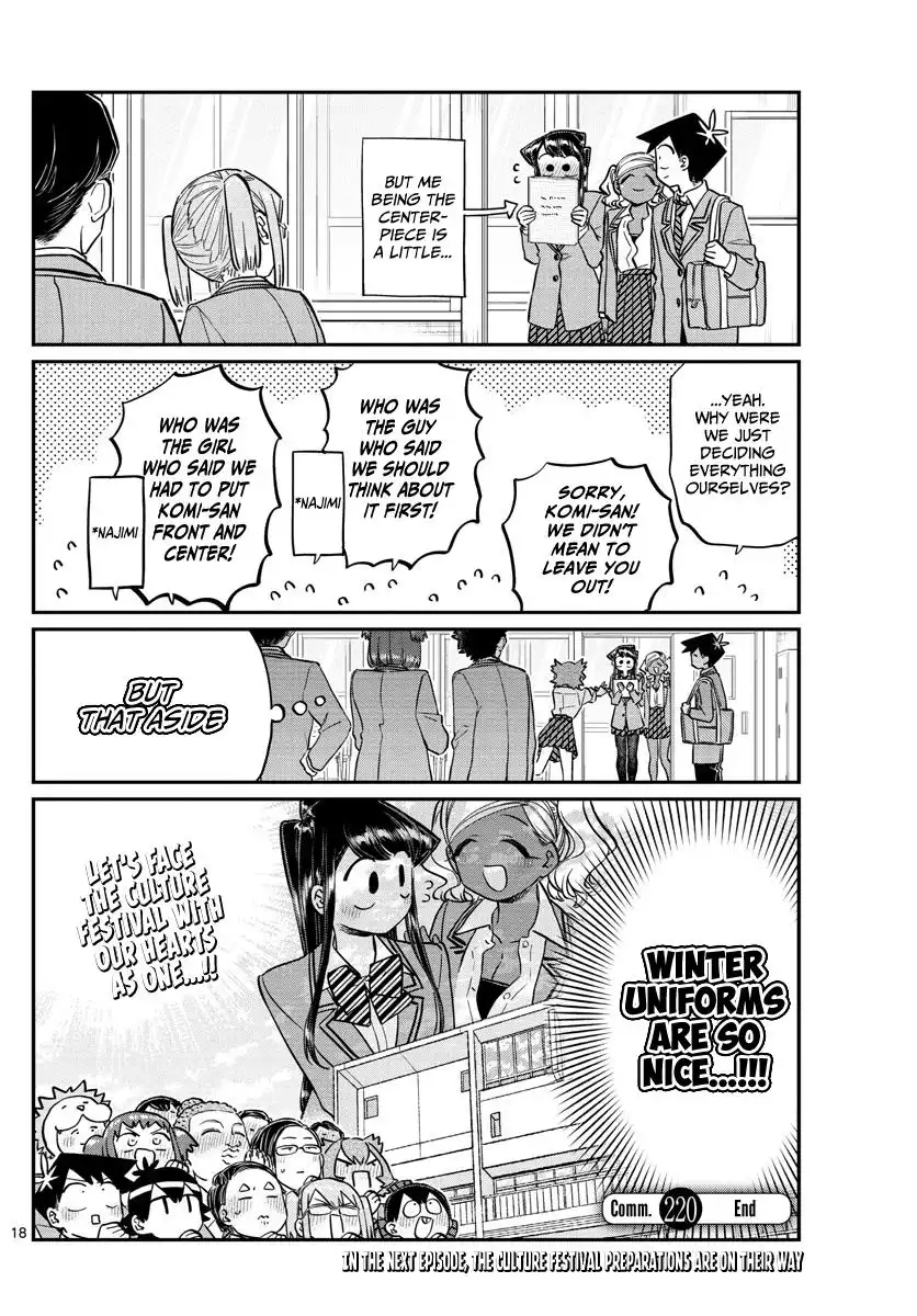 Komi-san wa Komyushou Desu Chapter 220 10